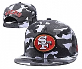 49ers Team Logo Camo Adjustable Hat GS,baseball caps,new era cap wholesale,wholesale hats